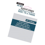 Protectores De Cartas Sleeve Kings 70x70mm - 110 Micas