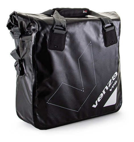 Bolso Venzo Vz-f21-028 500d Alforja Bicicleta, P/parrilla.