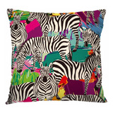 Ibiliu Art Zebra Fundas De Almohada 18 X 18, Fundas De Cojín