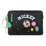 Porta Lap Para Mujer Mickey W Capsule Negro Acbasculin5cw