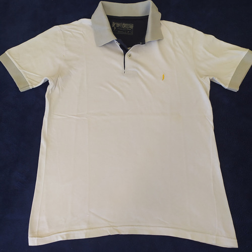 Camisa Polo Branca Zoomp Original - Tam P