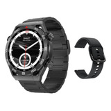 Smartwatch Dt Ultra Mate Doble Malla Y Protector Negro