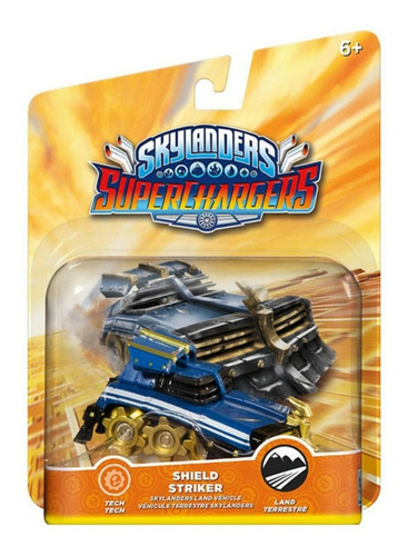 Skylanders Superchargers Vehiculo Shield Striker Nvo