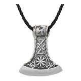 Collar Hacha Amulet Vikingo Retro Mujer Hombre Moda