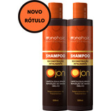 2 Shampoos Ojon+7 Reconstrução Inteligente 500g