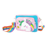 Cartera Niña Diseño Kawaii Unicornio Bolso Bandolero