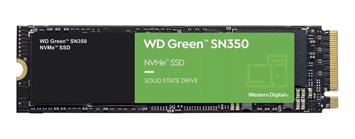 Western Digital M2 Wd Green Nvme Sn350 Wds480g2g0c 480gb