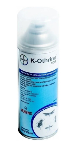  K-othrine Fog Aerosol 426 Cc Bayer X 1 Unidad