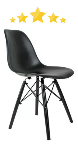  Cadeira Eames P/ Home Office Preta