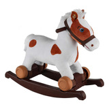 Rockin' Rider Zanahoria 2 En 1 Pony De Peluche Montable, Pin