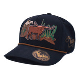 Gorra Piales: Country Longhorn Negro Sku:0187