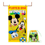 Toalla De Playa Mickey Mouse 70 X 140 Cms