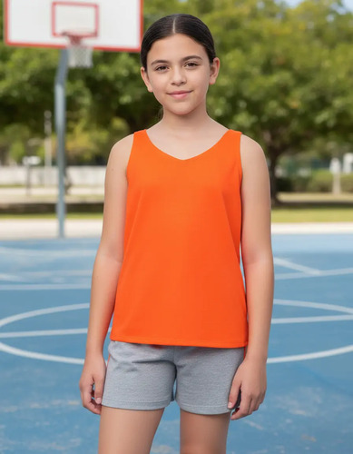 Ropa Deportiva Para Niña Conjunto Blusa/short 017