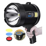 Linterna Led Spotlight De Largo Alcance De 2000 Metros+usb