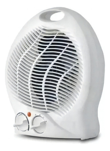 Termoventilador Calefactor Eléctrico 2 Niveles 2000w Color Blanco