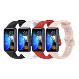 4 Correas De Reloj Para Smartwatch Huawei Band 8, Silicona