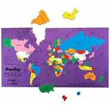 Imagimake: World-mapology Mundial Mapa Y Sus Paises- Ayudas 