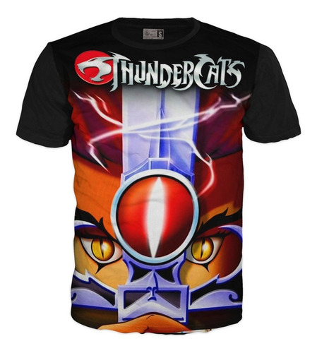 Camiseta Estampada Thundercats Leono Adulto Niño 