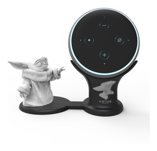 Soporte De Baby Yoda Para Amazon Echo Dot 3°generación