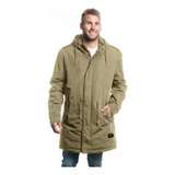 Campera Rusty Broadcast Parka Importada Hombre Impermeable