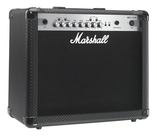 Amplificador Marshall Mg Carbon Fibre Mg30cfx Transistor Para Guitarra De 30w