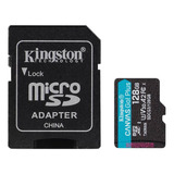 Cartão Microsdxc 128gb Kingston Canvas Go! Plus 170mb/s