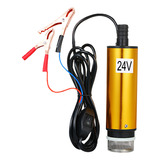 Bomba Sumergible Cc 12v/24v Para Agua, Aceite, Diésel