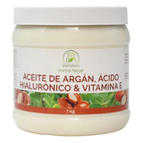 Crema Antiarrugas Argán, Ácido Hialurónico & Vitamina E 1kg