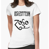 Led Zeppelin Playera Nuevas Álbum Portada Original Única