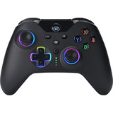 Gstory Gamepad  Para Switch Joysticks Frosted Black Rgb