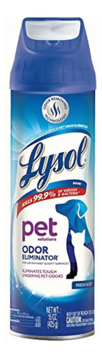 Lysol® Pet Solutions Spray Desinfectante Antibacterial Para