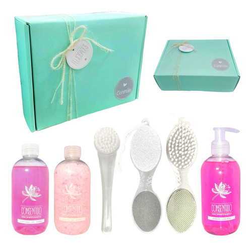 Relax Caja Regalo Empresarial Box Spa Rosas Kit Zen Set N39