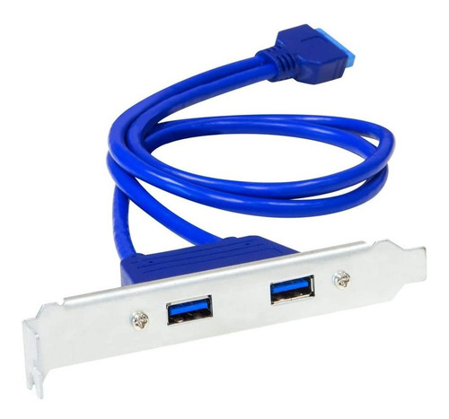 Cable De Placa Pci 2 Puertos Usb 3.0 Kingwin De 20 Pines