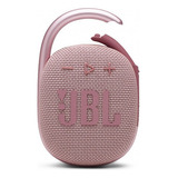 Alto-falante Jbl Clip 4 Portátil Bluetooth Waterproof Rosa