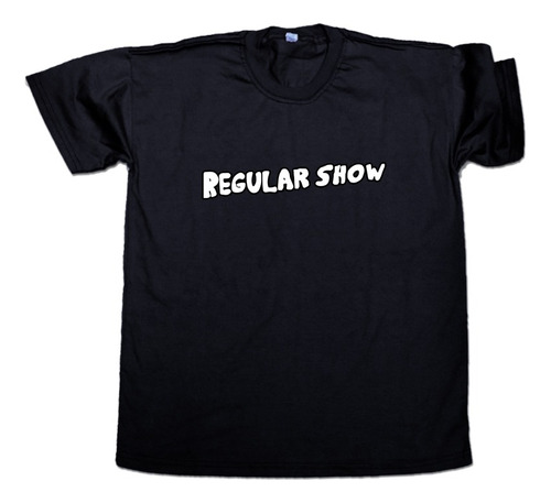Remera Regular Show - Un Show Más Mordecai Y Rigby - Algodón