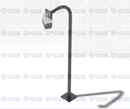 Soporte De Camara De Vigilancia Cctv 70cm X 25cm Bco