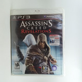 Assassin's Creed Revelations + Ac1 Ps3  Midia Física *usado*