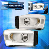 For 06-08 Dodge Ram 1500 / -09 2500 3500 White Led Drl H Aac
