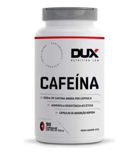 Cafeina 200mg Dux Nutrition