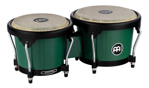 Bongo Meinl Headliner Hb50 6.5 Y 7.5 Pulgadas Verde Bosque