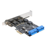 Adaptador Frontal Pci-e A 19/20 Pines De Escritorio Usb 3.0