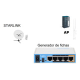 Kit Internet X Fichas Rb Mk + Tp Link Eap Internet Star.linc