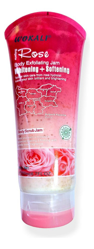 Exfoliante Corporal De Rosas 200ml Wokali