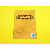 Manual Super Smash Bros Original N64 Nintendo 64