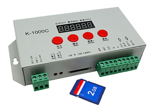 Controlador Led Rgb Inteligente 5v-24v/2048 C/disp K-1000c