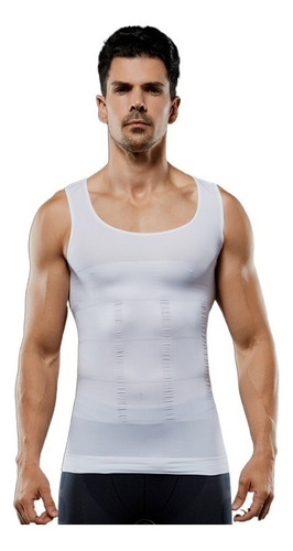 Camiseta Faja Playera Reductora Moldeadora Hombre Compresion