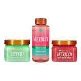 Exfoliante, Gel Espumoso Y Crema 3pack Tree Hut Elige Aroma