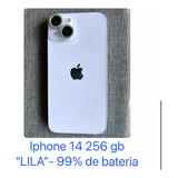 Hot Sale!!!! iPhone 14  256 Gb Color Lila - 99% De Bateria