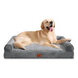 Mesa - Cama Grande Para Perro, Cama Lavable De Limn Con Fund