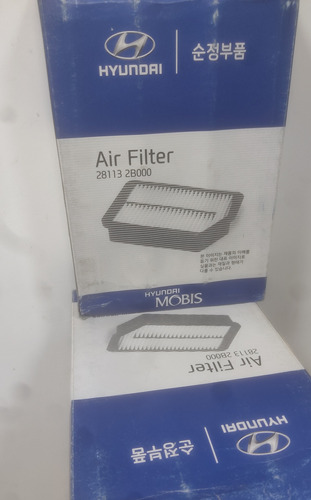 Filtro Aire Motor Santa Fe 2.7 2006 2007 2008 2009 Foto 3